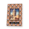 Galata Tower lenticular postcard by 3Dimge, front view